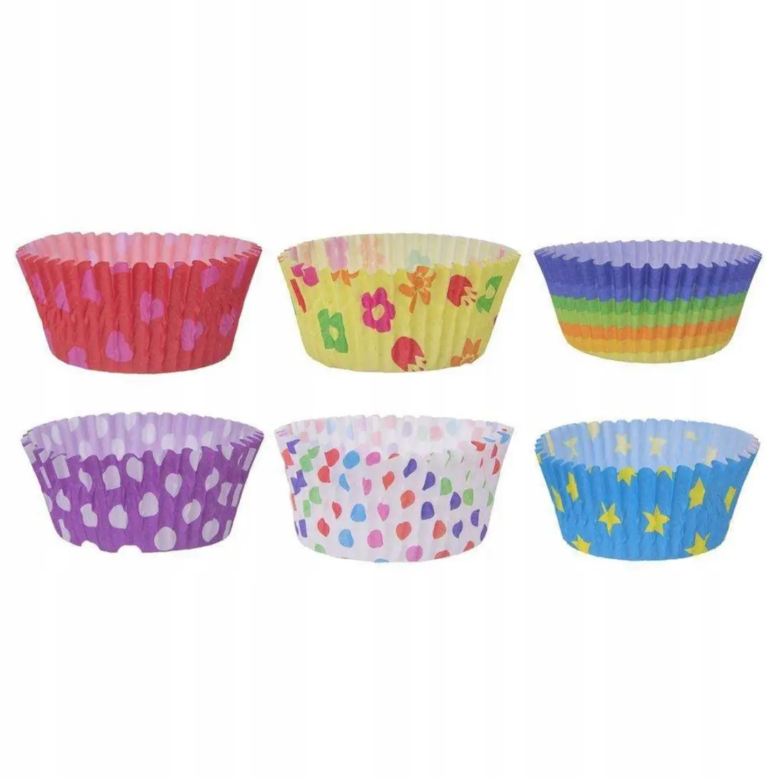 Orion Muffinvormpjes 200 Stuks - Veelkleurig