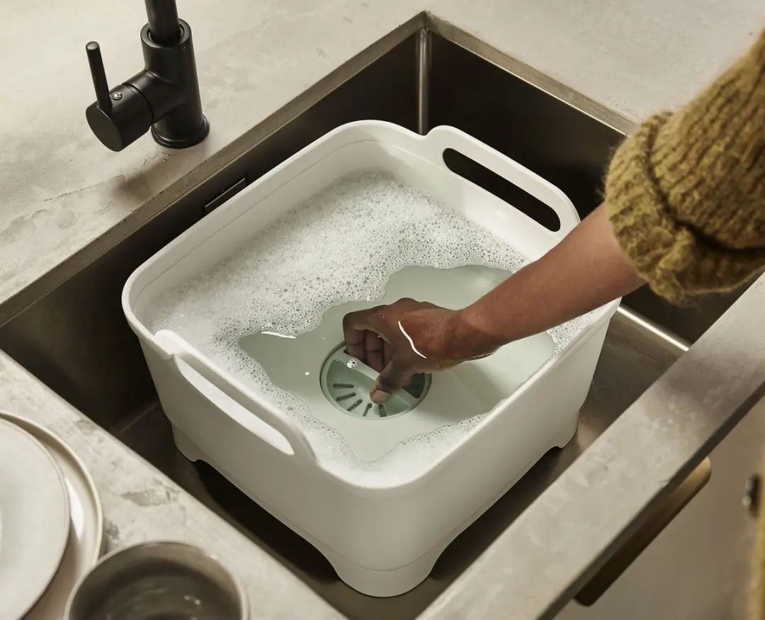 Joseph Joseph Wash and Drain Afwasteil 9L - Beige