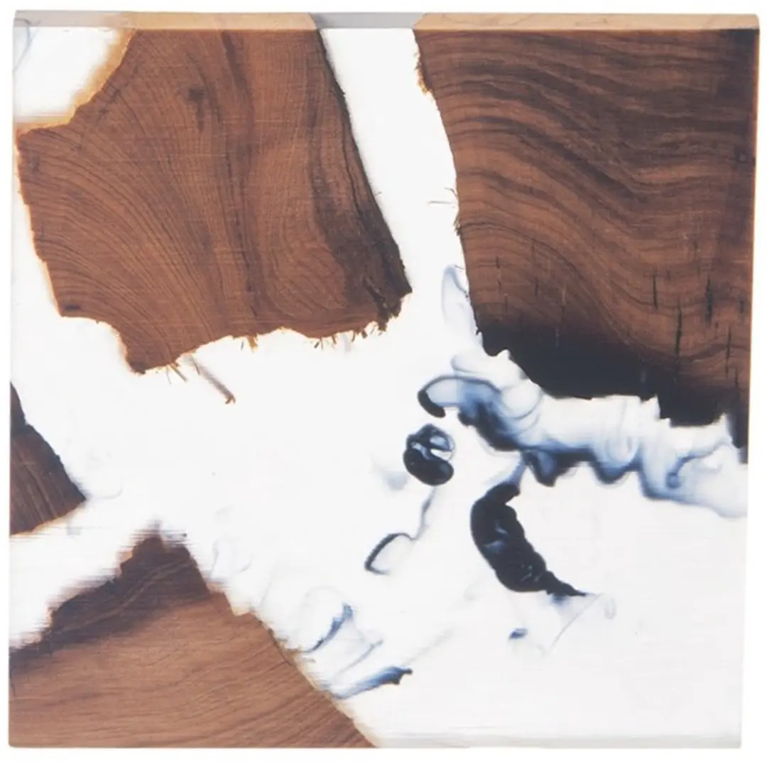 Orion River Houten Onderzetter 8x8cm