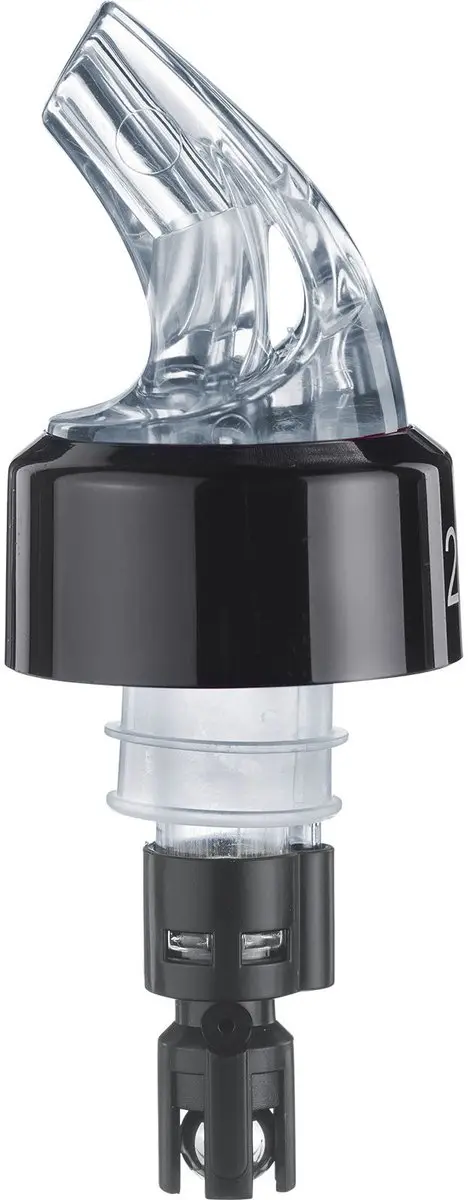 Westmark 2 Doseer-/Maatschenktuiten 2cl - Kunststof - Transparant