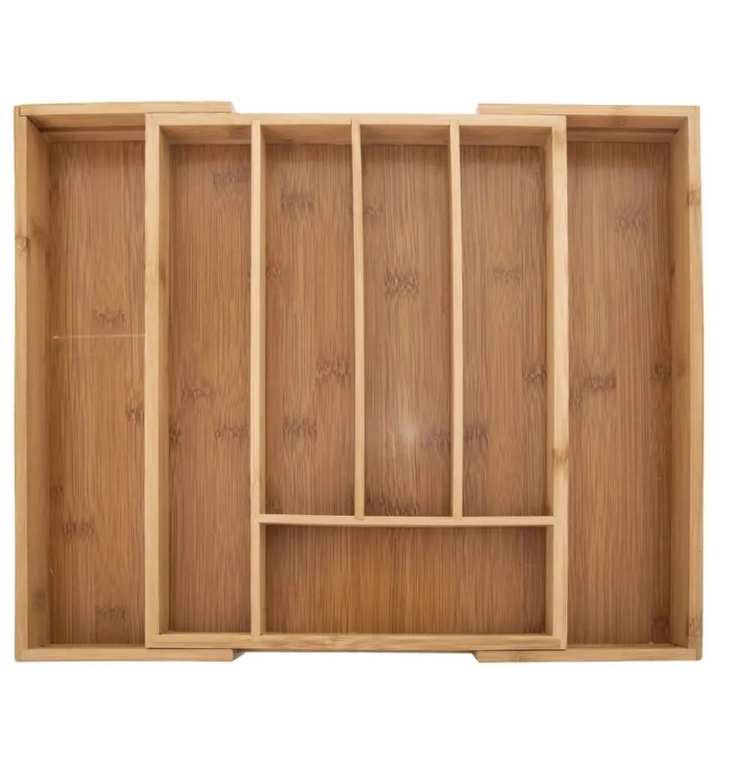 Orion Bamboe Bestekorganizer Verstelbaar 35,5x26cm