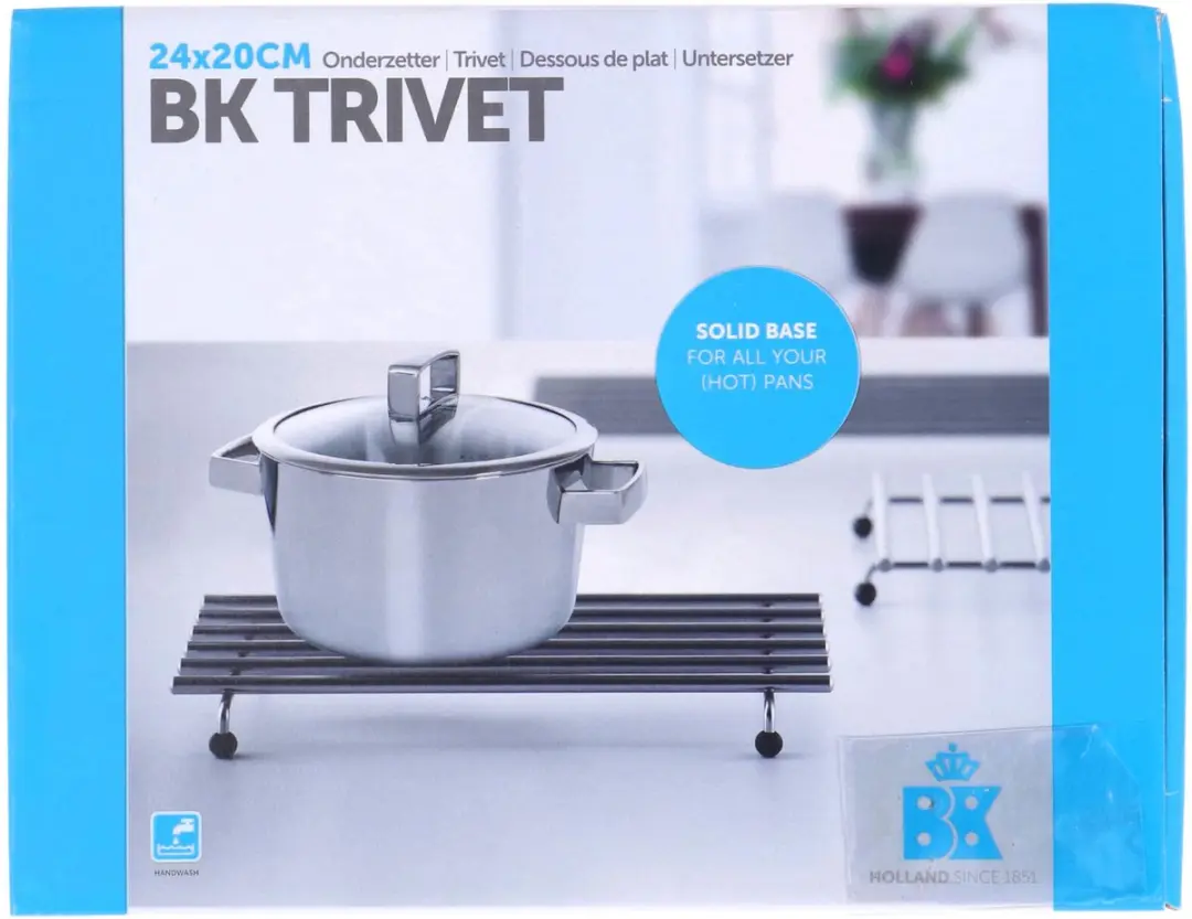 BK Onderzetter RVS 24x20cm H6145.046