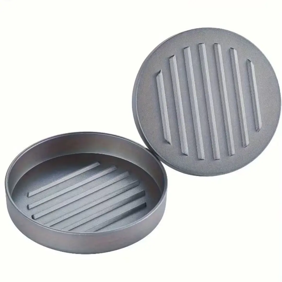 GEFU BBQ Hamburgerpers Ø11,8cm - Aluminium/Grijs