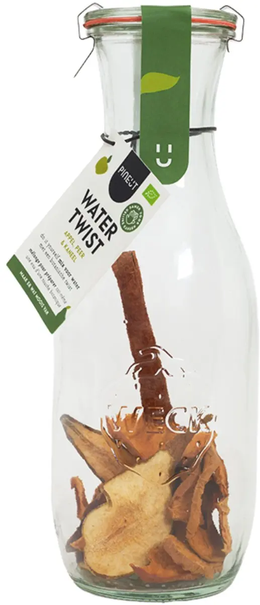Pineut Watertwist Tafelwaterkaraf Glas 1L