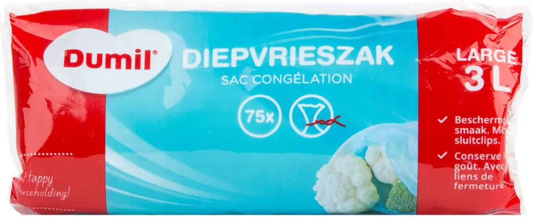 Dumil Diepvrieszakken 3L