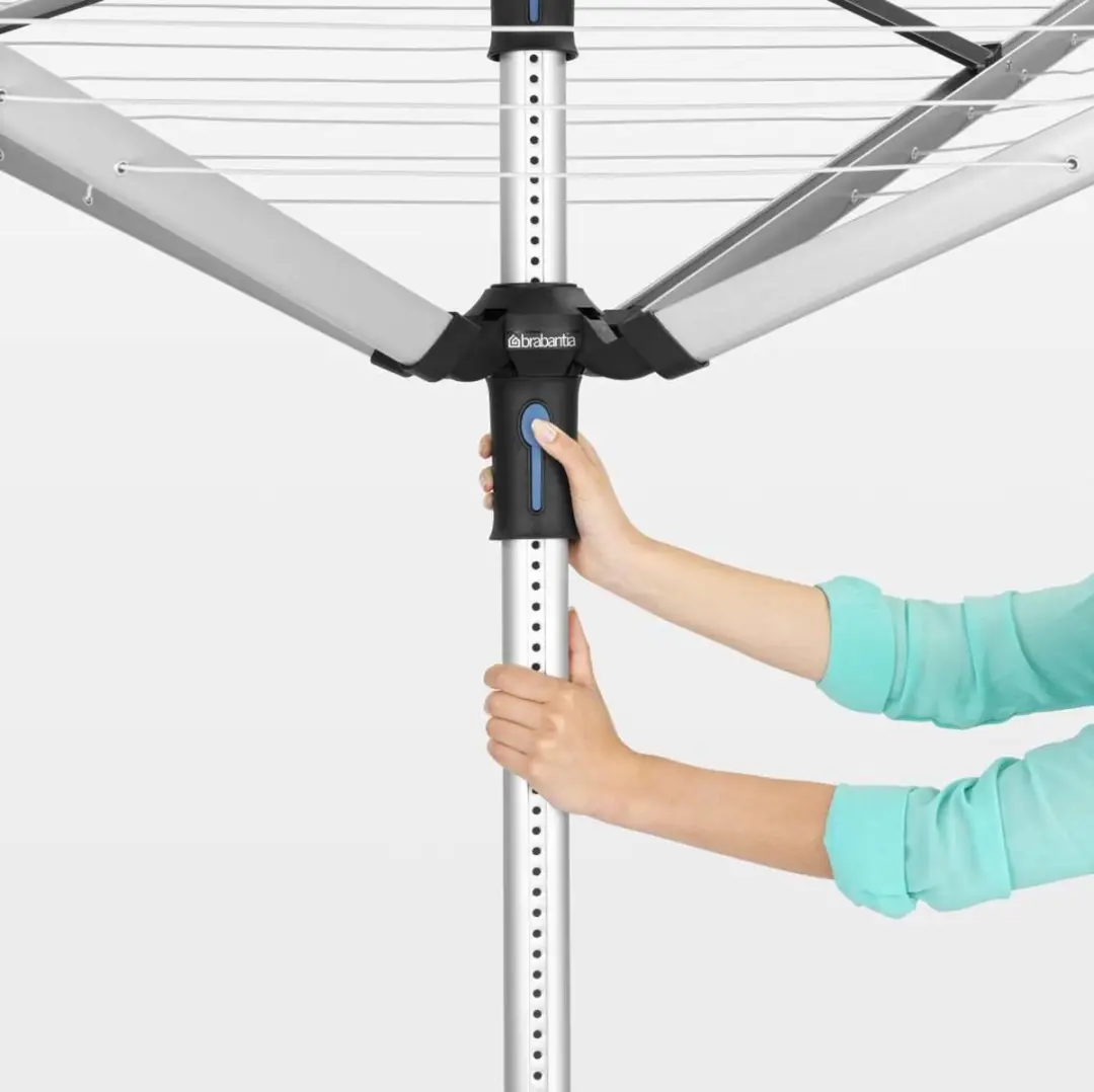 Brabantia Betonanker 270246 - Droogmolen Lift-O-Matic Advance - 50mm - Zwart - afbeelding 5 van 6