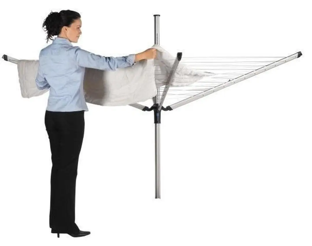Brabantia Betonanker 270246 - Droogmolen Lift-O-Matic Advance - 50mm - Zwart - afbeelding 2 van 6