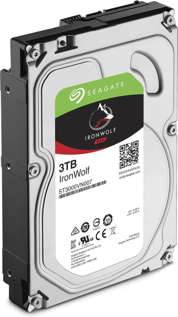 Seagate IronWolf ST4000VN008 Interne Harde Schijf 4TB - afbeelding 6 van 6