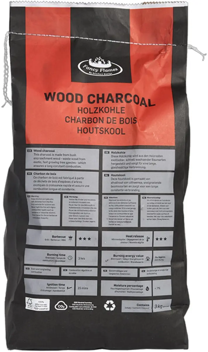 Esschert Design Houtskool 3kg