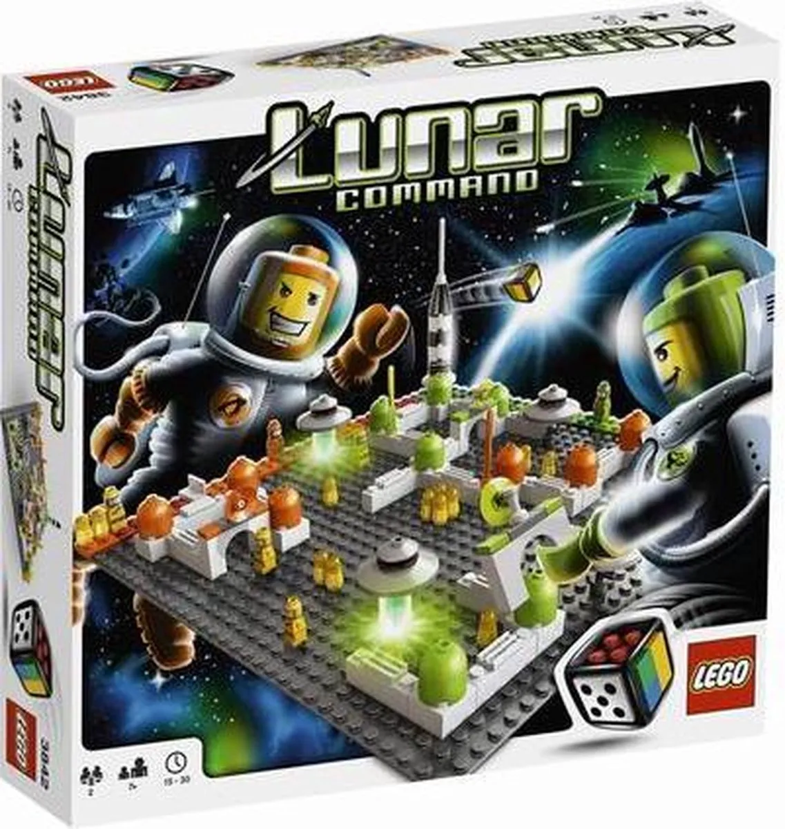 LEGO Lunar Command 3842 - 2 Spelers
