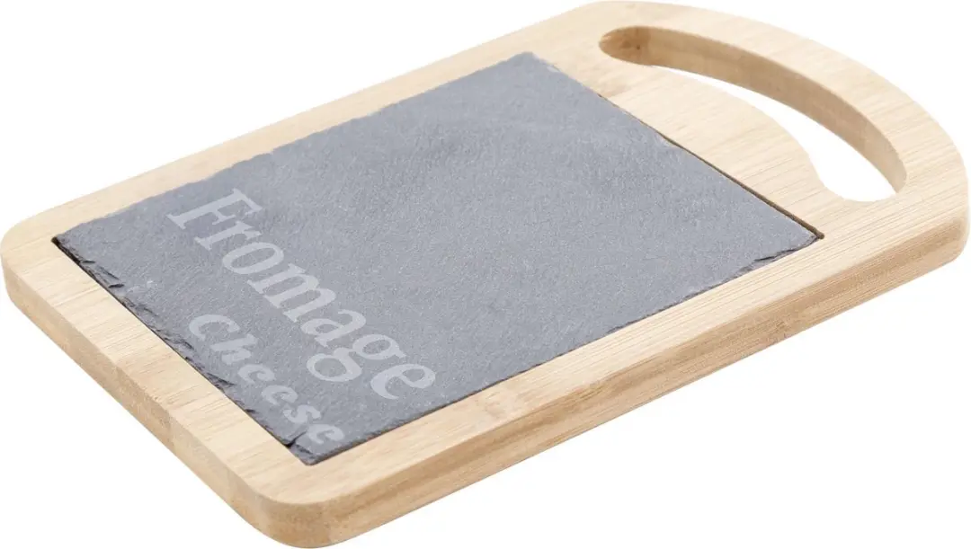 Cosy&Trendy Mini Dienblad Bamboe Leisteen 18.5x12.5cm