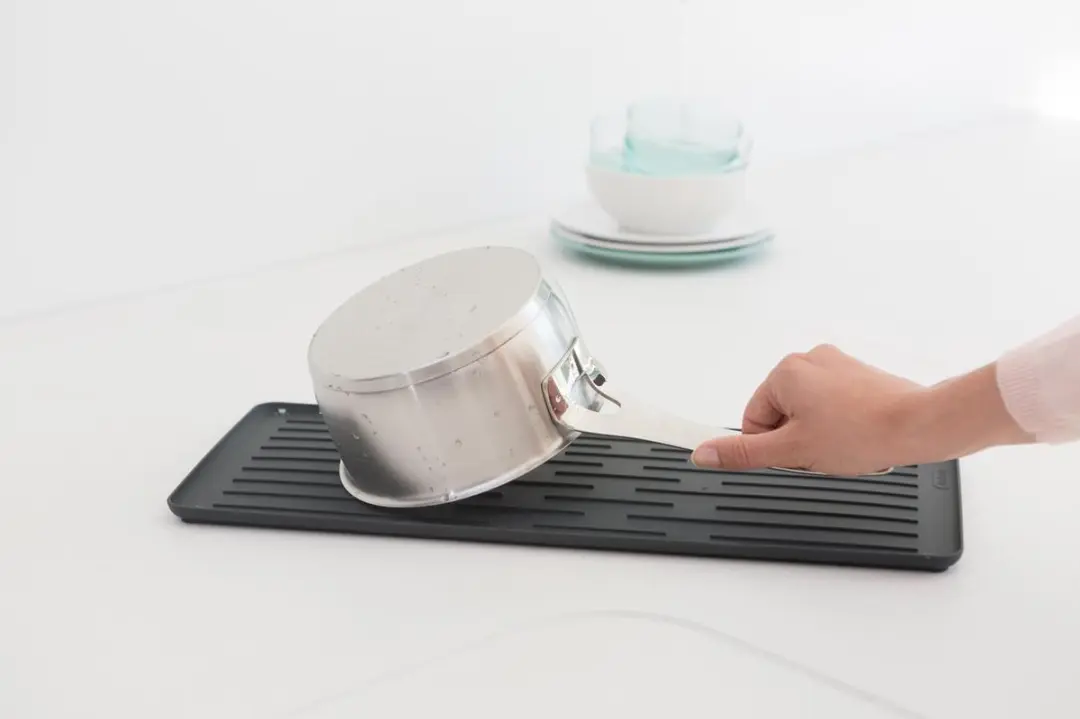 Brabantia SinkSide Afdruiprek 117268 - Bestekhouder - Donkergrijs