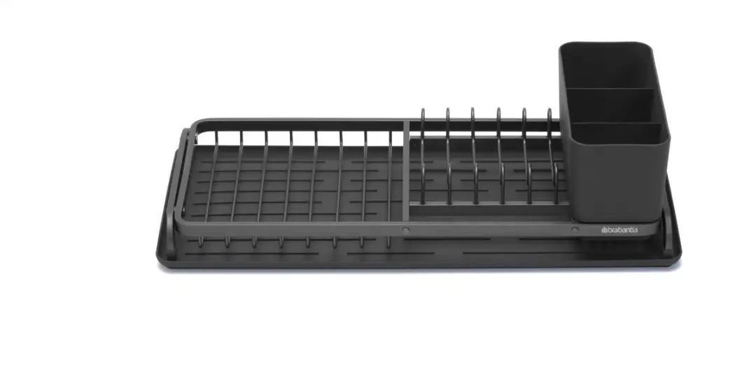 Brabantia SinkSide Afdruiprek 117268 - Bestekhouder - Donkergrijs