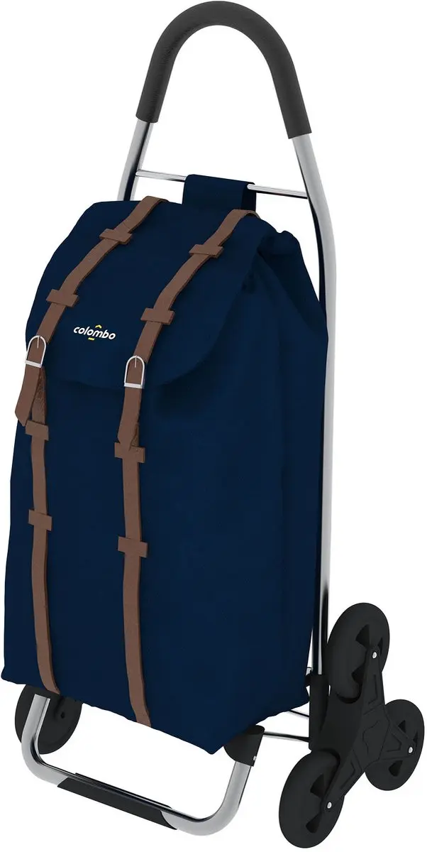 Cosy&Trendy Dakar Blauw Shopping Trolly 40L - 25KG - afbeelding 2 van 2