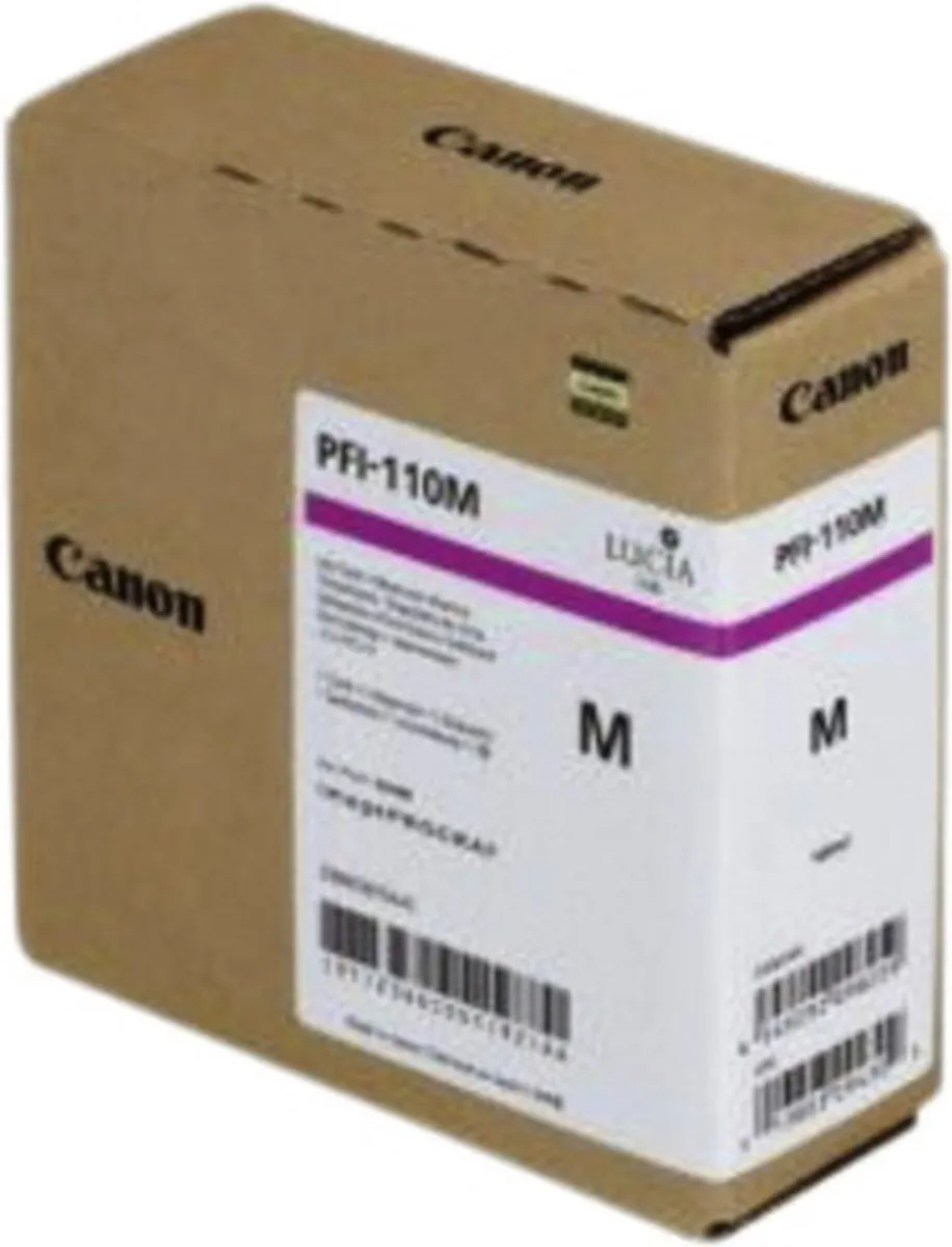 Canon PFI-110 Magenta Inktcartridge 160ml
