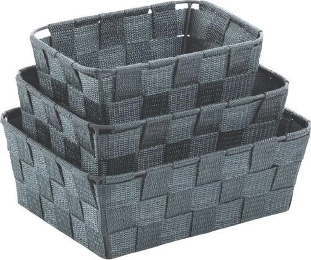 Kela Alvaro Mand Set - 3 Stuks Grijs