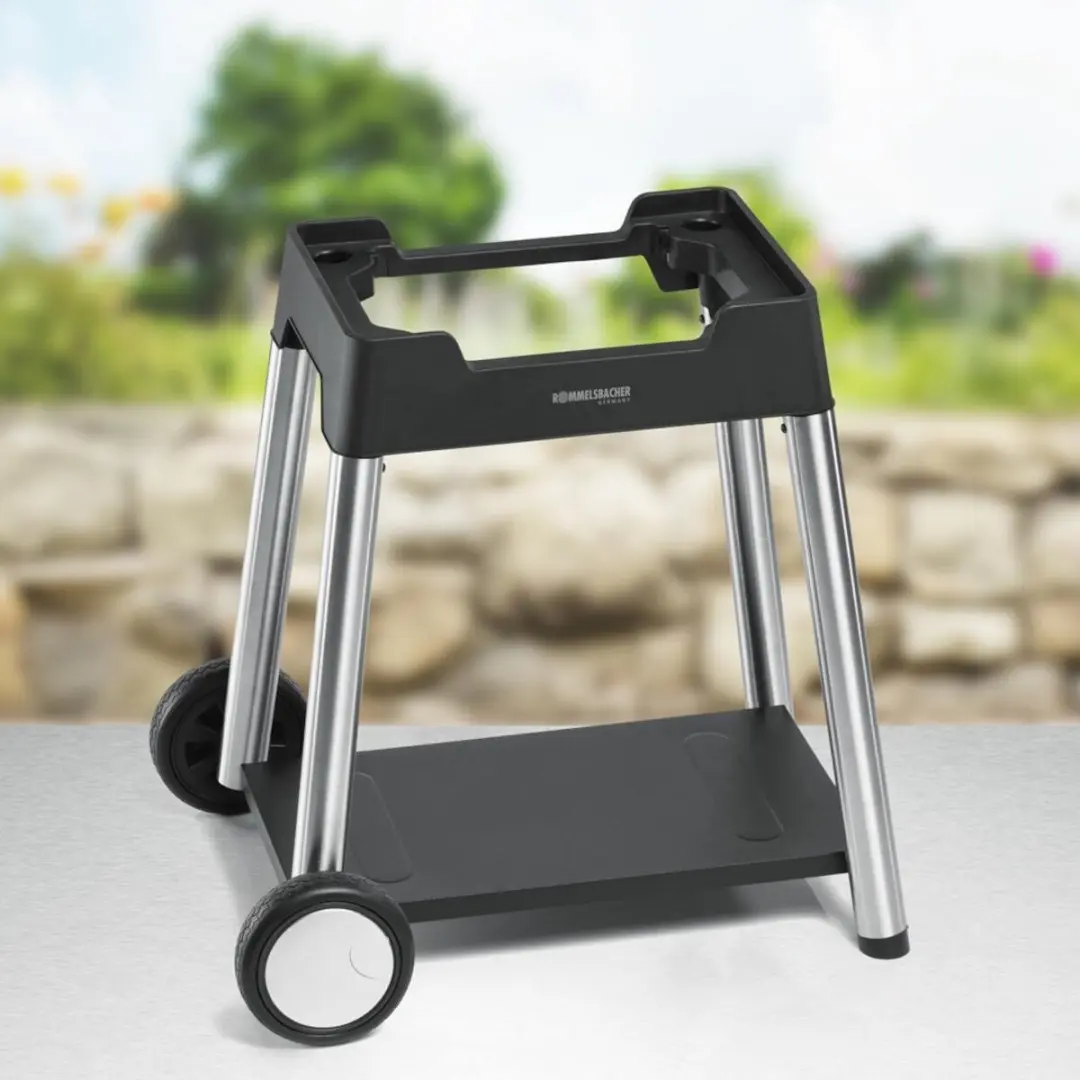 Rommelsbacher BBW 100 BBQ Caddy - Mobiele standaard - Zwart/Grijs