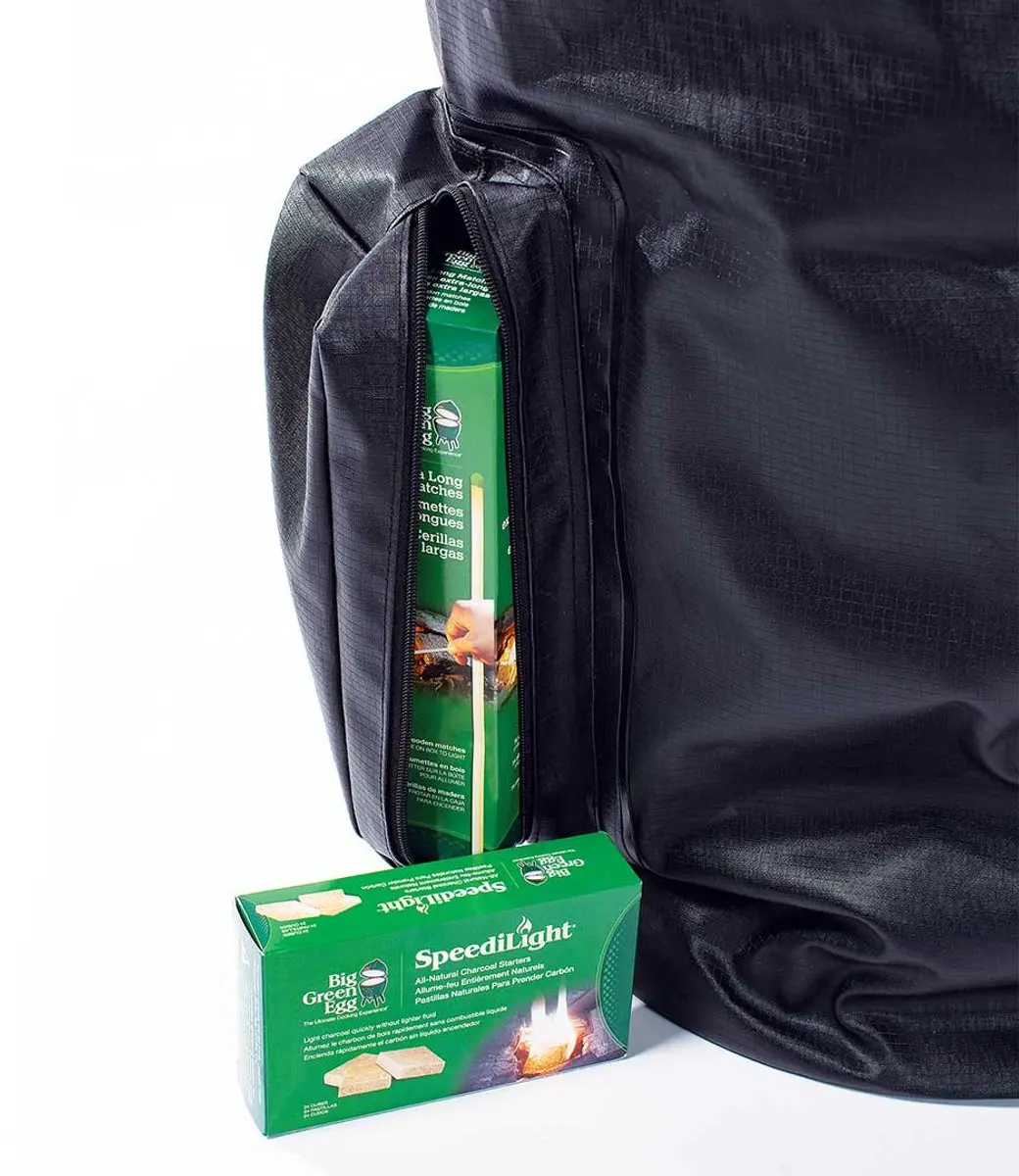Big Green Egg Charcoal Storage Bag - 9 kg Zwart