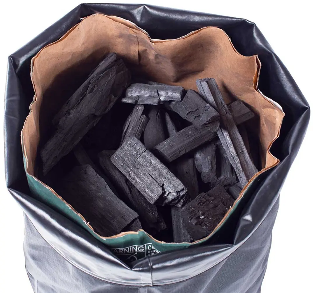 Big Green Egg Charcoal Storage Bag - 9 kg Zwart - afbeelding 6 van 6
