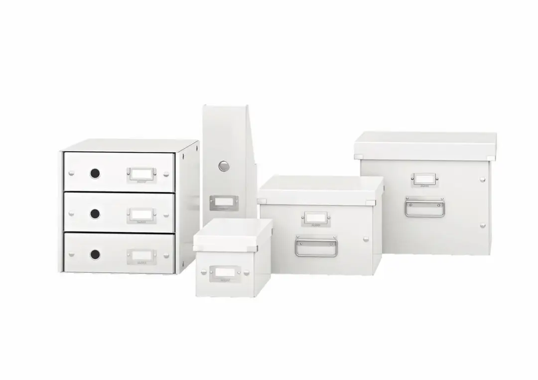 Leitz WOW Click & Store Opbergdoos A4 - 28,1x37cm - 16L - Wit