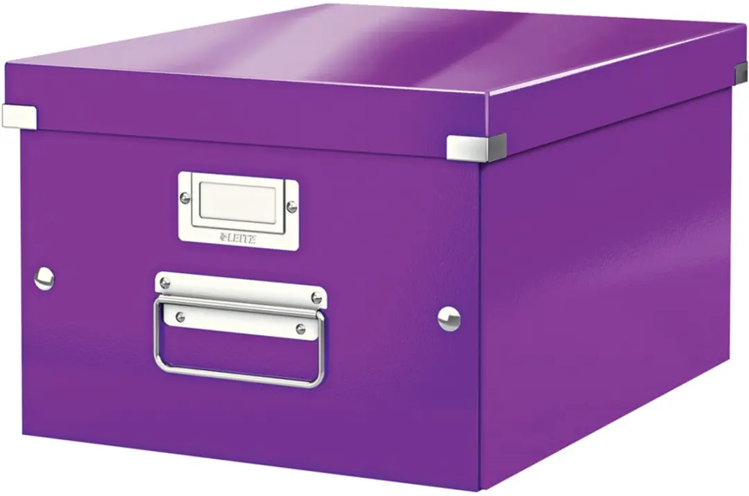 Leitz WOW Click & Store Opbergdoos A4 - 28,1x37cm - 16L - Wit - afbeelding 6 van 6