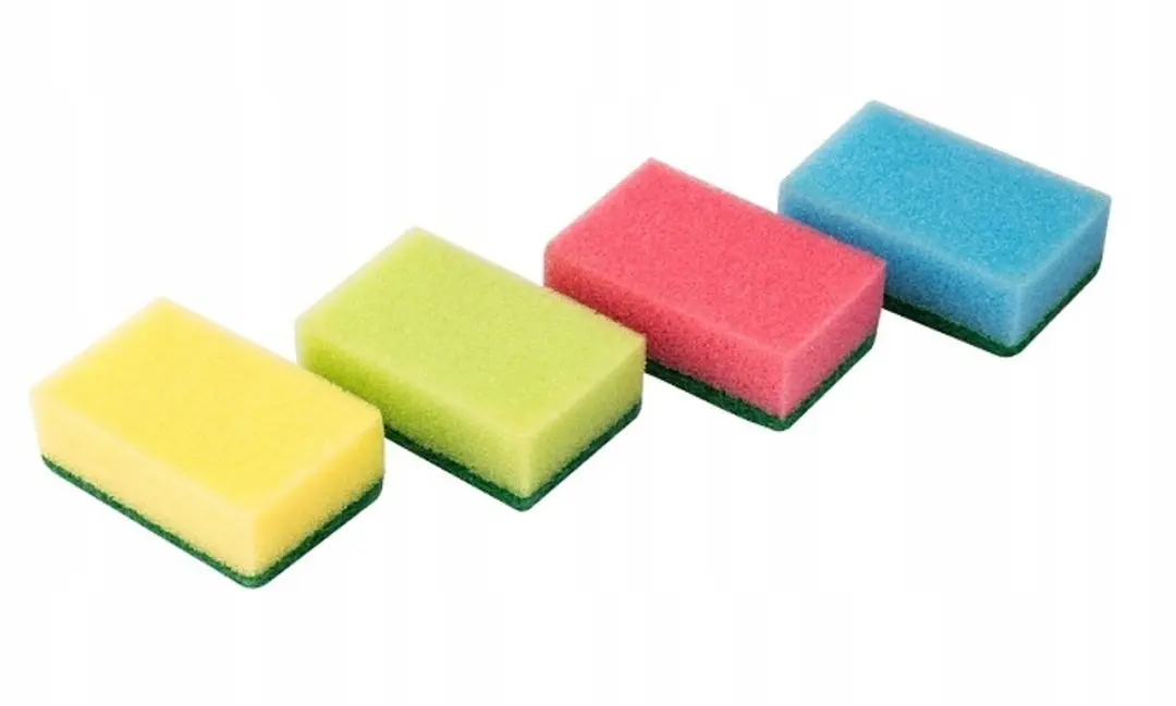 Vileda Style Serie Regenboog Schuurspons - 10 Stuks