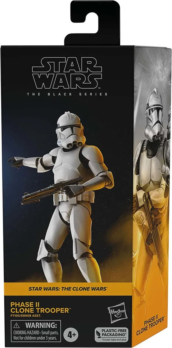 Disney Star Wars The Clone Wars Black Series Phase II Clone Trooper - 15cm - F71055X0