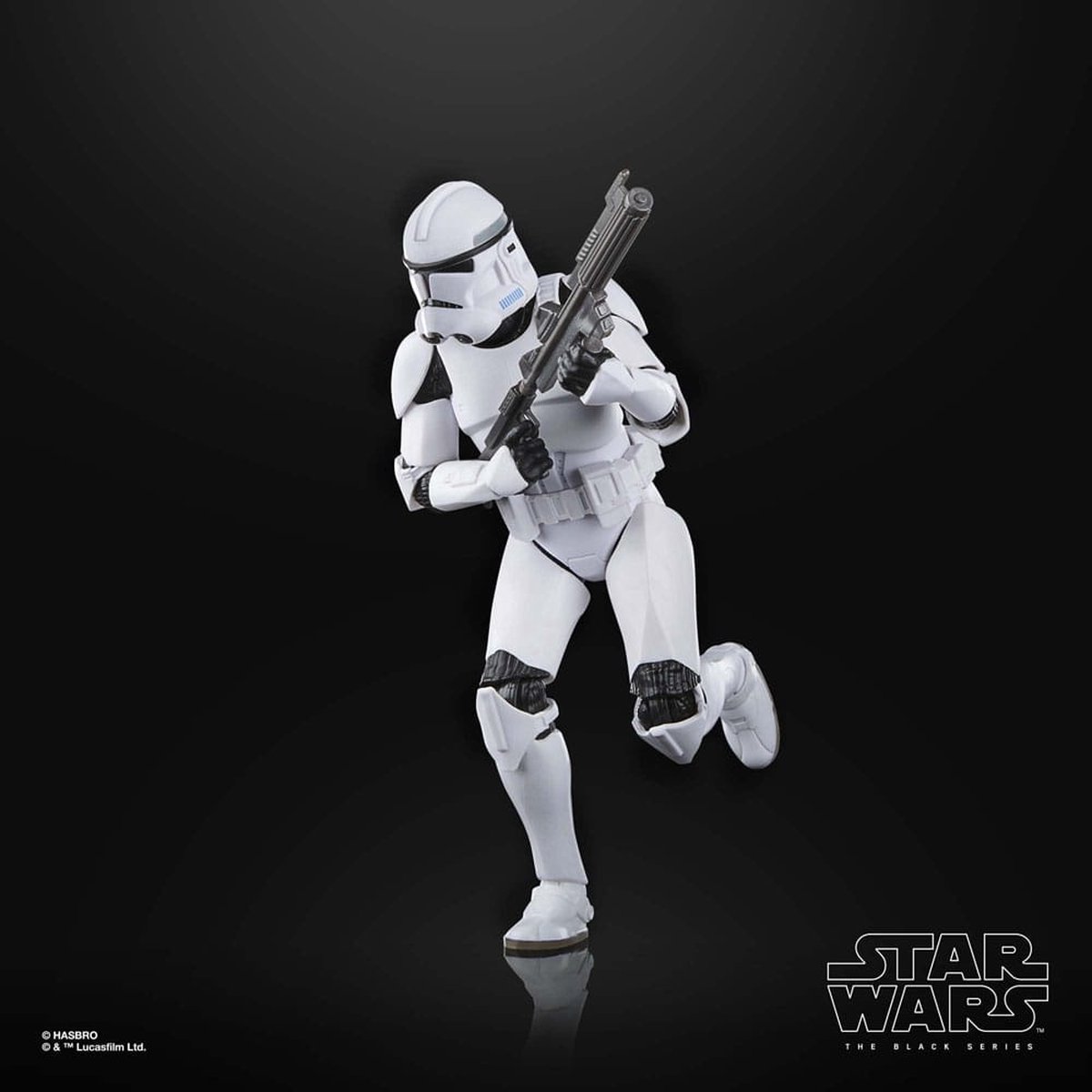 Hasbro Star Wars - The Clone Wars Black Series Phase II Clone Trooper 15 cm Actiefiguur - Multicolours