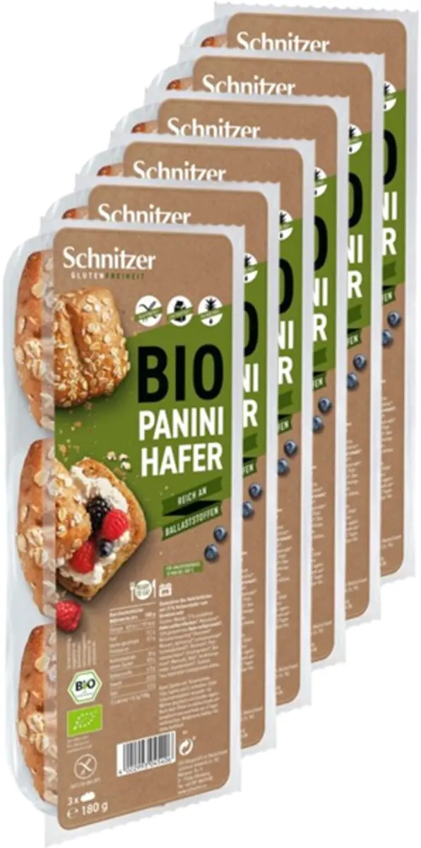 Schnitzer Panini Haver 6x180g