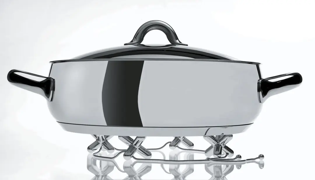 Alessi Tripod Pannenonderzetter - Zilver