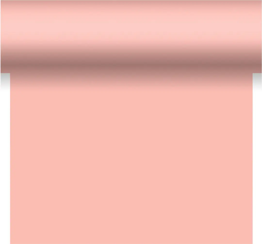 Duni Tafelloper Papier Lichtroze 480x40cm Textiellook