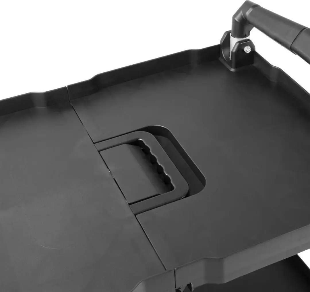 Vogue CK113 3-Laags Opvouwbare Trolley - Zwart Klein - afbeelding 2 van 6