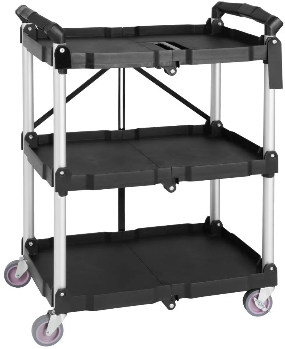 Vogue CK113 3-Laags Opvouwbare Trolley