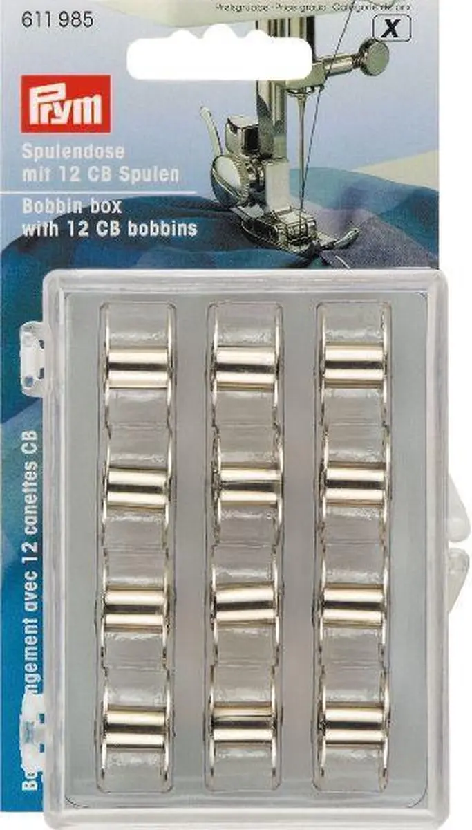 Prym Spoelendoos 12 CB-spoelen - Metaal