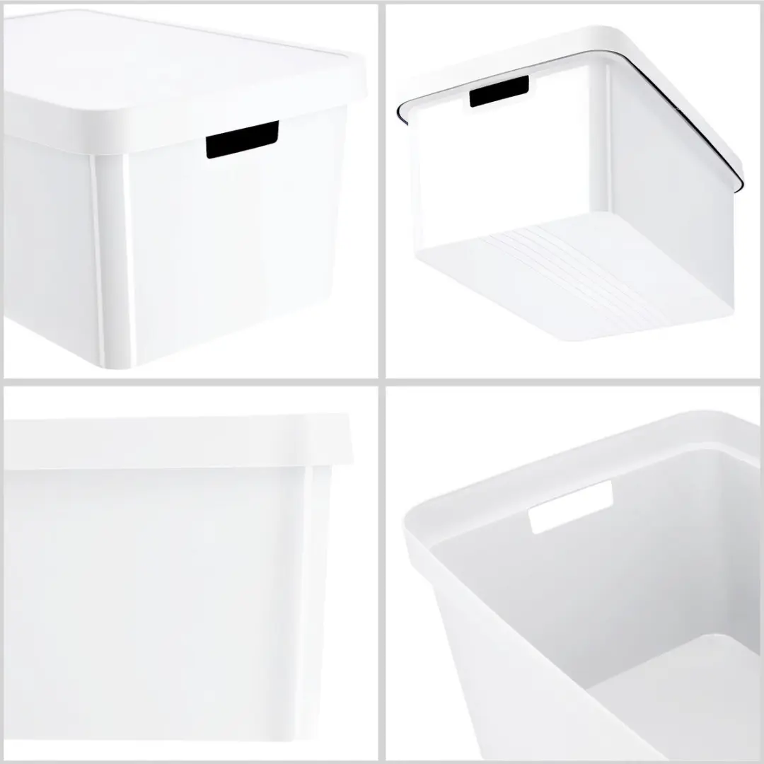 Curver Infinity Box Opbergbox 45L - Wit - afbeelding 6 van 6