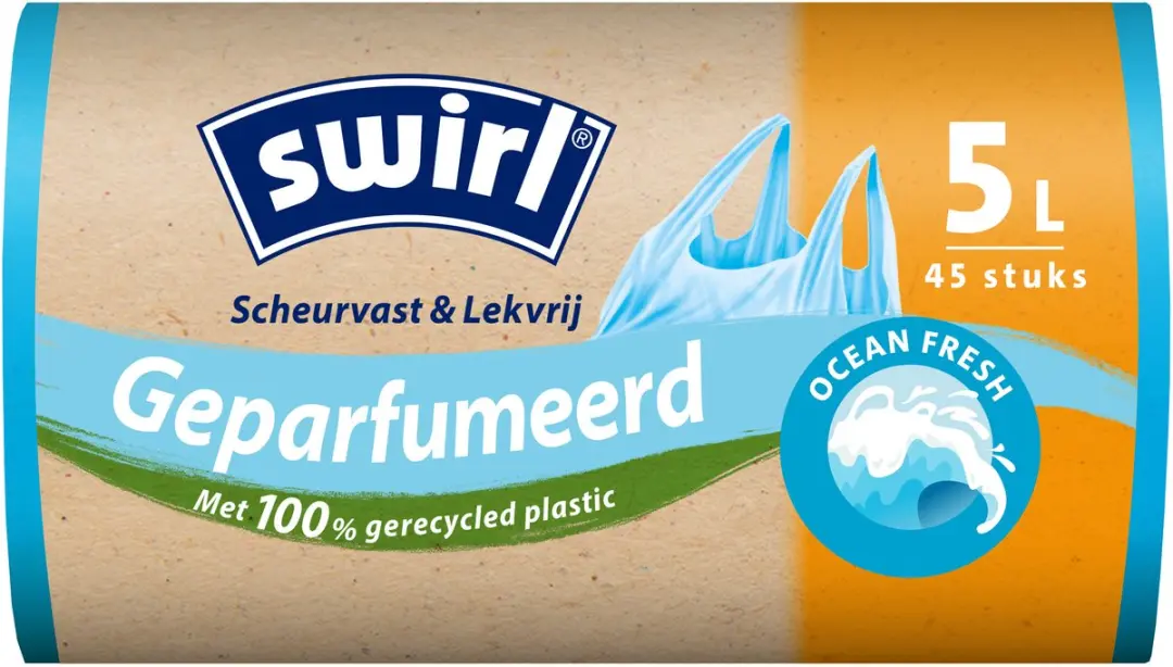 Swirl Vuilniszakken Ocean 5L