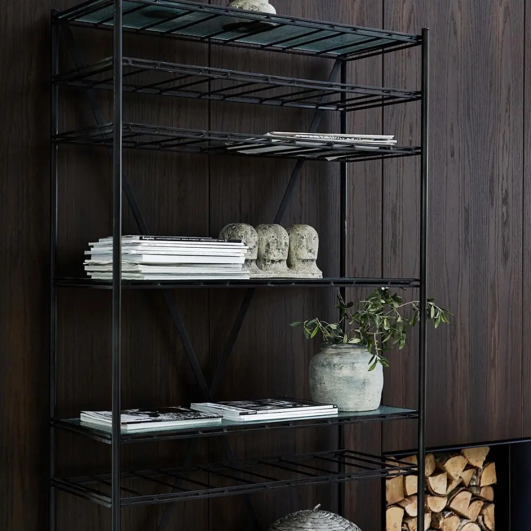 House Doctor Rek Gany 200cm - Zwart