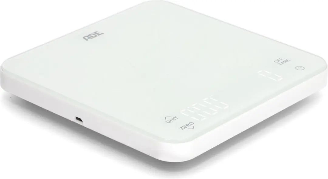 ADE KE2100 Digitale Keukenweegschaal - 5kg/1g - Wit