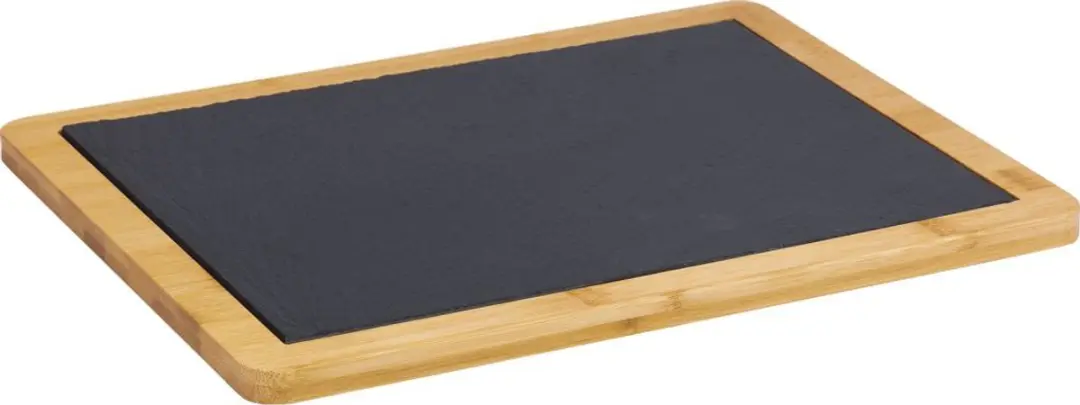 Westmark Tapas + Friends Serveerplank Bamboe/Leisteen 33x25cm