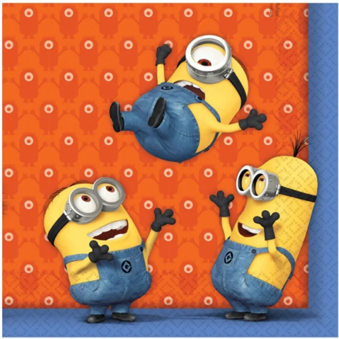 Minions Papieren Servetten