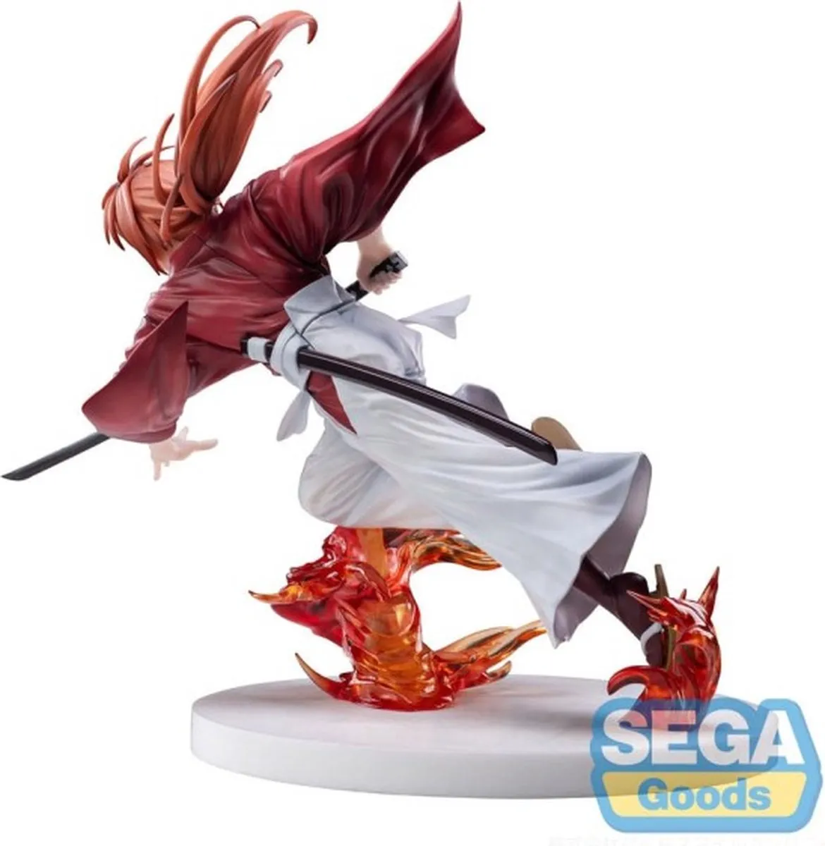 Sega Rurouni Kenshin Luminasta PVC Statue - 8cm - Multicolor