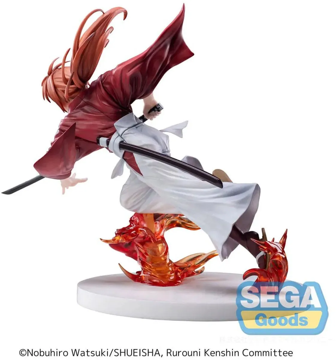 Sega Rurouni Kenshin Luminasta PVC Statue - 8cm - Multicolor