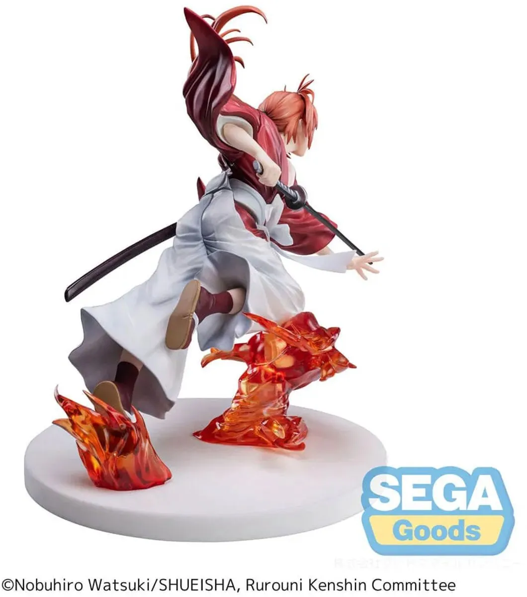 Sega Rurouni Kenshin Luminasta PVC Statue - 8cm - Multicolor