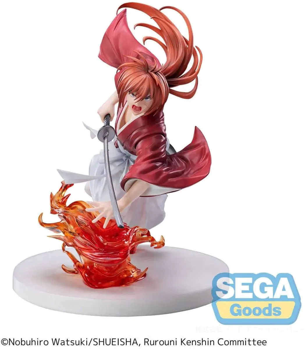 Sega Rurouni Kenshin Luminasta PVC Statue - 8cm - Multicolor