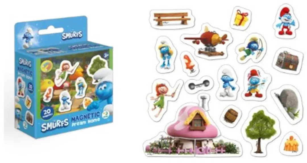 Dodo Toys Smurfen Magnetisch Huisje