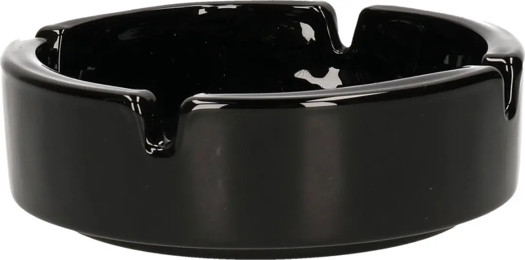 Luminarc Asbak 6x - Ø11cm - Keramiek - Zwart