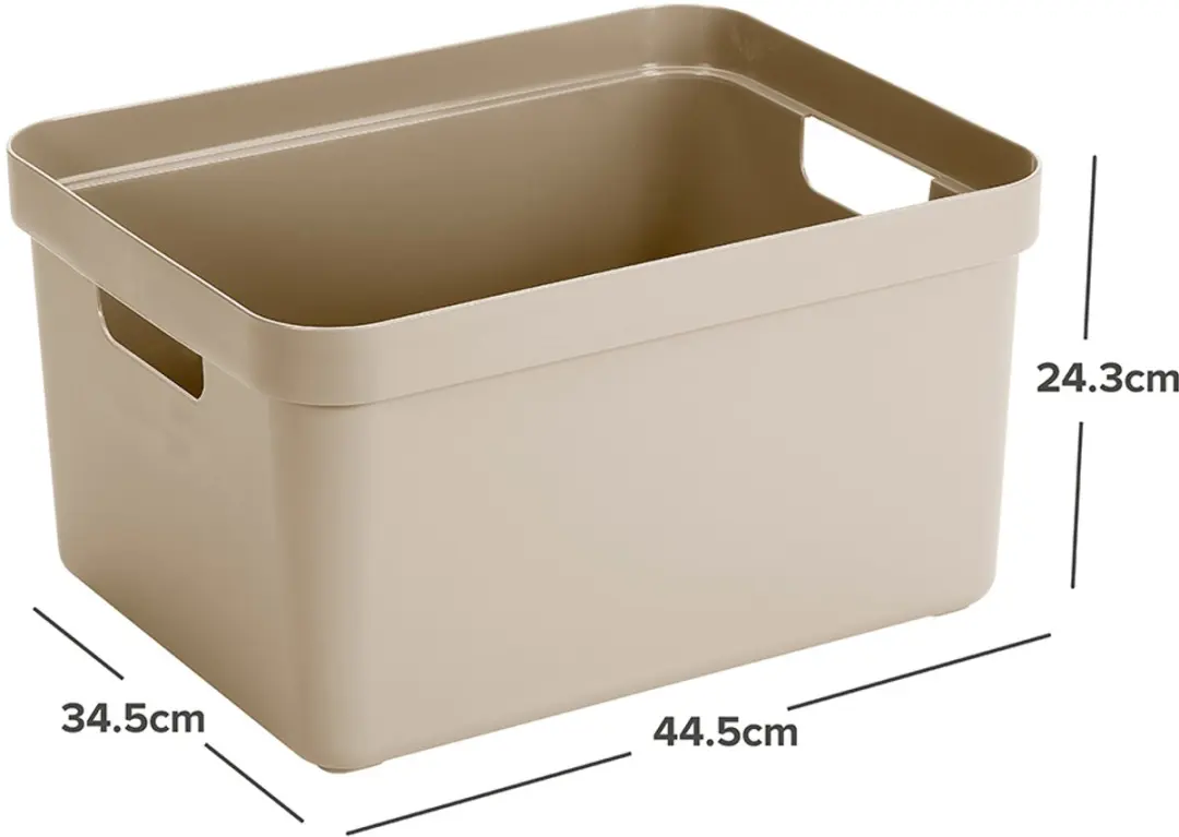 Sunware Sigma Home Opbergbox 32L - Beige - afbeelding 2 van 6