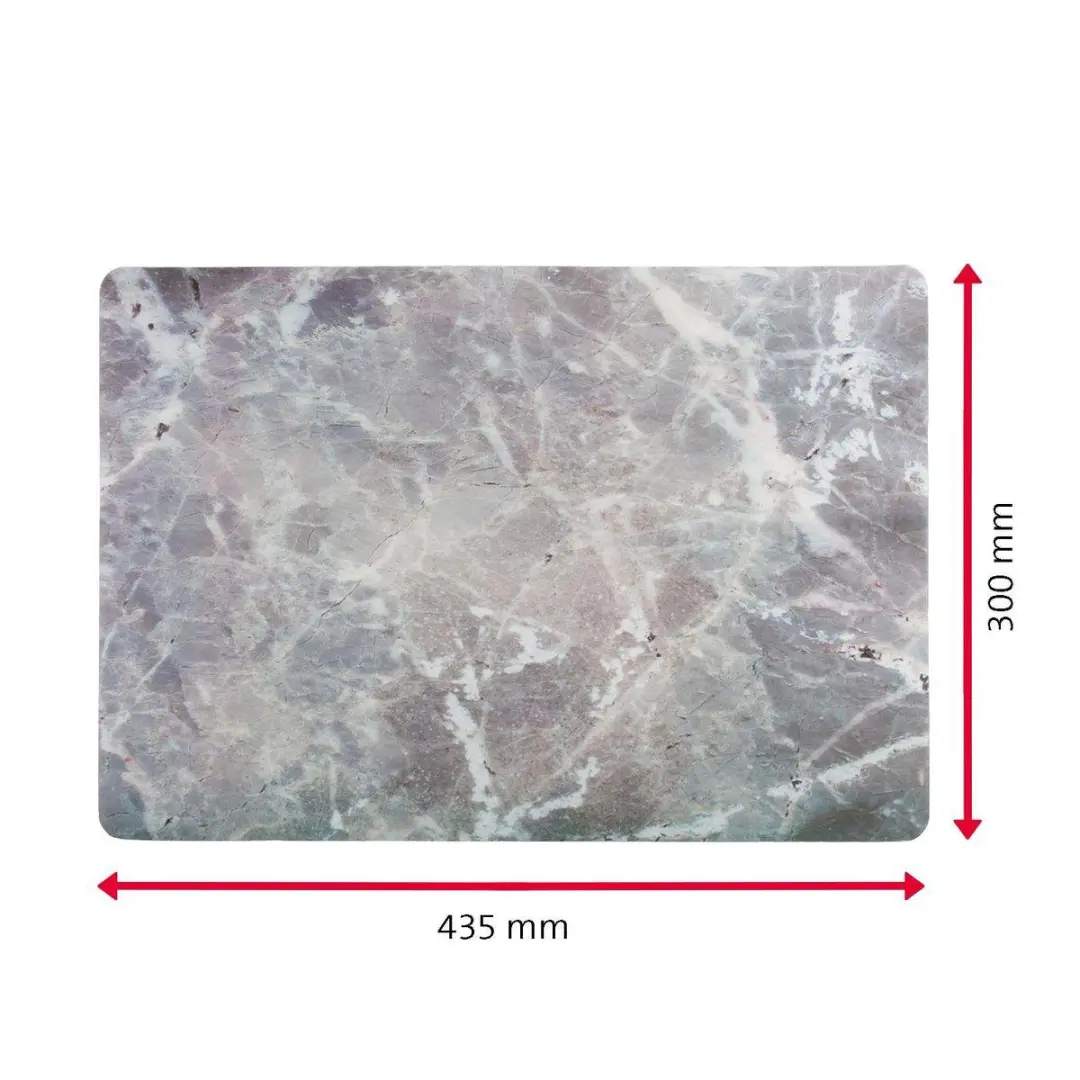Westmark Saleen Collectie Placemats 4-delig - 43,5x30cm - Grijs