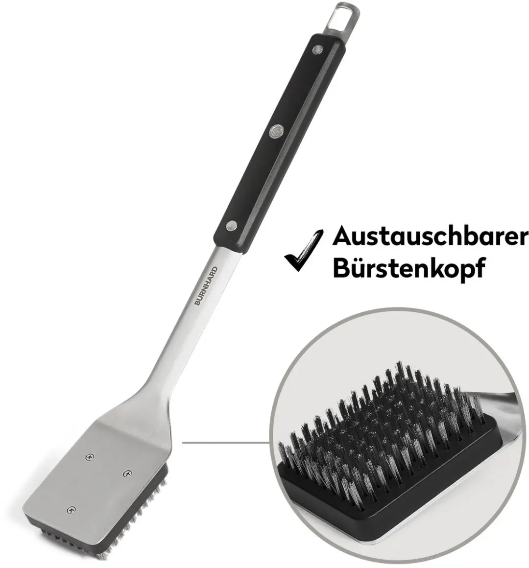 Burnhard BBQ Gereedschapset 4-delig RVS - Magnetisch & Compact