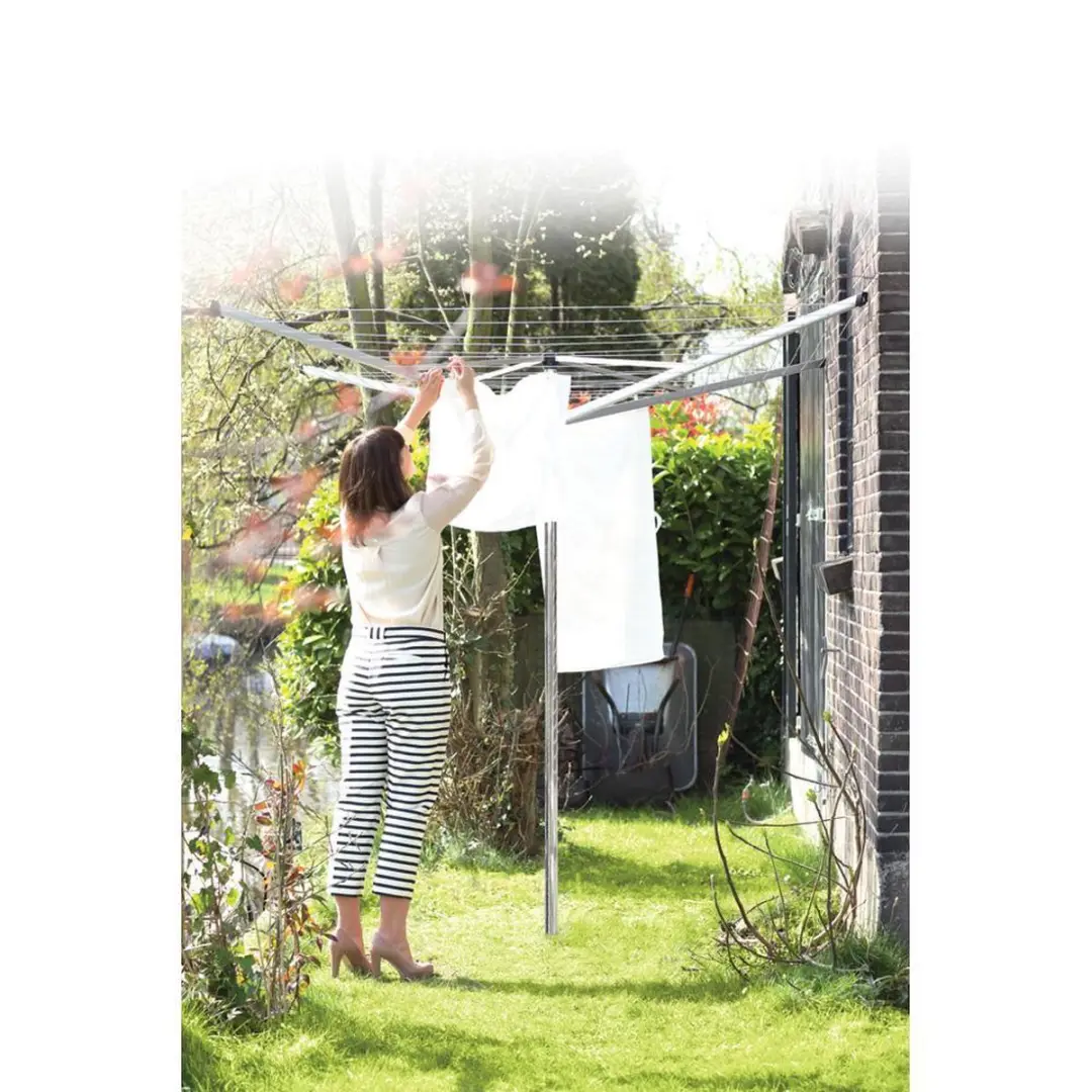 Brabantia Topspinner Droogmolen 50m Metallic Grey